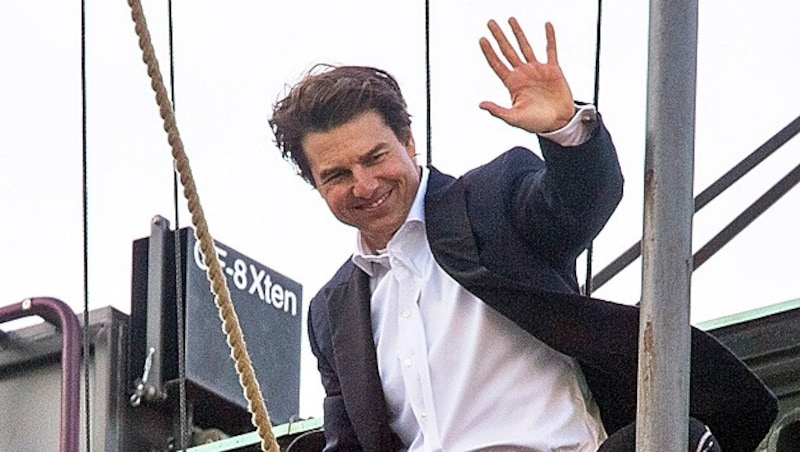 Stuntproben zu "Mission: Impossible V" in Wien (Bild: APA/photonews.at/Georges Schneid)