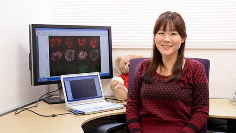 Haruko Obokata vom Riken-Zentrum für Entwicklungsbiologie im japanischen Kobe (Bild: EPA)