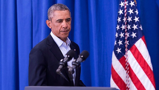 US-Präsident Barack Obama kann sich Luftschläge gegen IS in Syrien vorstellen. (Bild: APA/EPA/Rick Friedman/Pool)