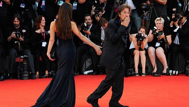 Al Pacino liebt die Filmfestspiele von Venedig. Cannes und Berlin lässt er links liegen. (Bild: AFP)
