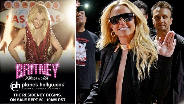 Mit ihrer Las-Vegas-Show verdient Britney Spears kolportierte 15 Millionen Dollar. (Bild: Twitter, AP)
