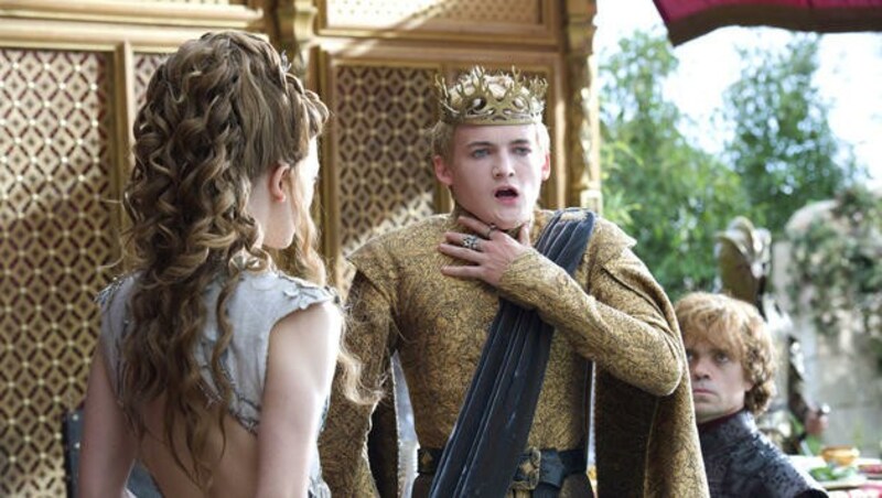 Natalie Dormer, Jack Gleeson und Peter Dinklage in einer Szene von "Game of Thrones" (Bild: APA/AP/Macall B. Polay)