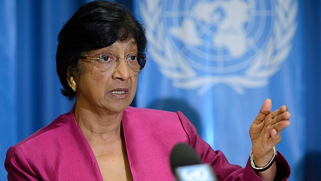 UNO-Menschenrechtskommissarin Navi Pillay (Bild: AP)