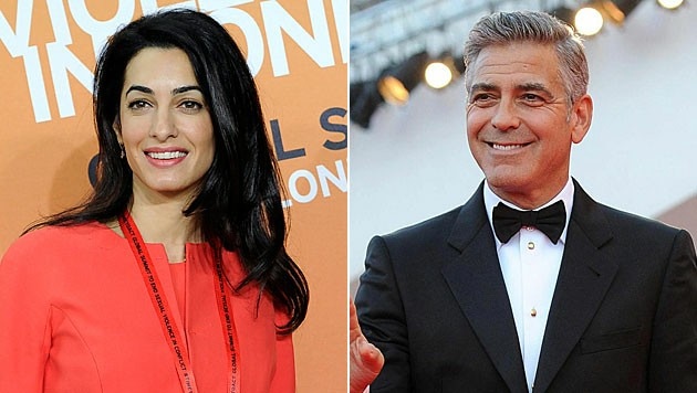 Eine Anwältin hat es George Clooney angetan. (Bild: APA/EPA/FACUNDO ARRIZABALAGA, EPA)