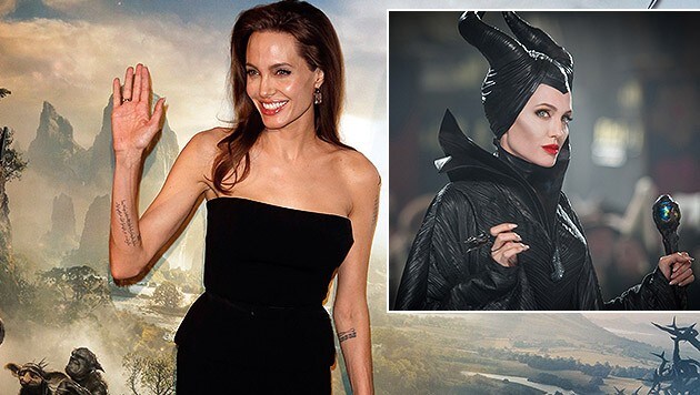 Als Hexe "Malefiz" war Angelina Jolie im Kino zu sehen. (Bild: AP)