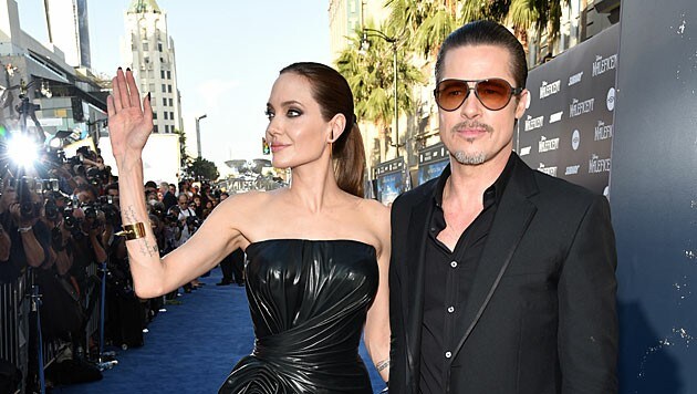 Sie sind das Glamour-Paar Hollywoods: Angelina Jolie und Brad Pitt (Bild: John Shearer/Invision/AP)