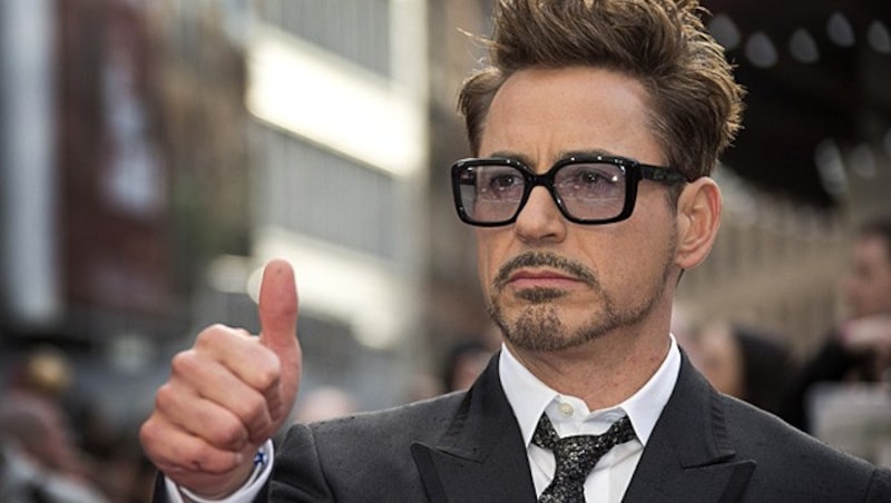 Mittlerweile ist Robert Downey Jr. suchtfrei, doch nun sorgt sein Sohn für Drogen-Schlagzeilen. (Bild: AP)