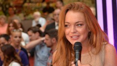 Lindsay Lohan in der PulsCity in Linz (Bild: APA/ANDREAS TISCHLER/VIENNA PR)