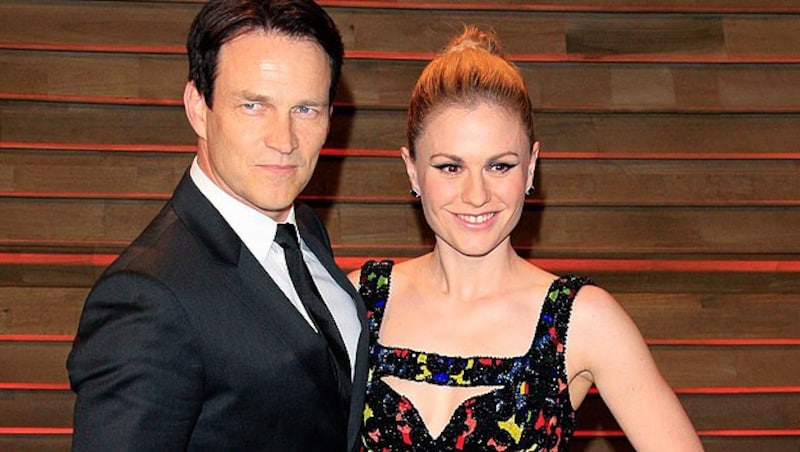 Anna Paquin und ihr Ehemann Stephen Moyer. (Bild: EPA/NINA PROMMER)