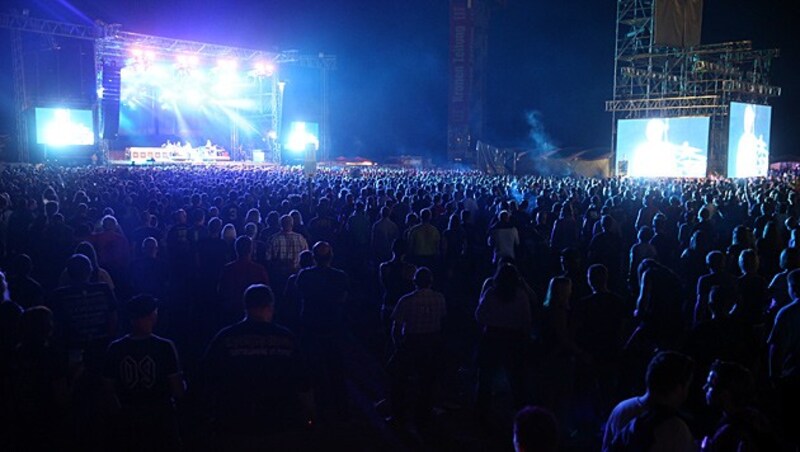 Zwei Tage gab's Rock pur am Schwarzlsee bei Graz. (Bild: Sepp Pail)