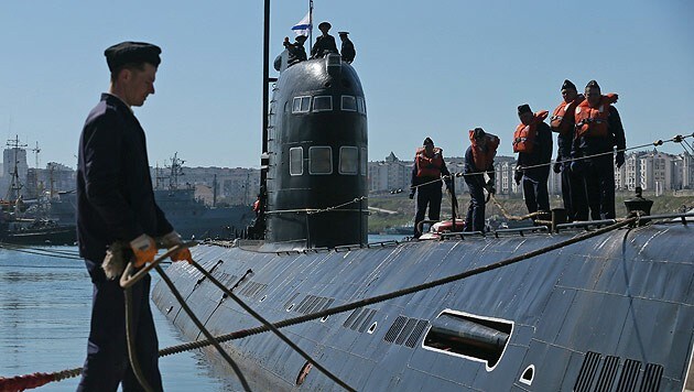 Vorerst keine italienischen U-Boote für die russische Marine (Bild: APA/EPA/Sergei Ilnitsky)