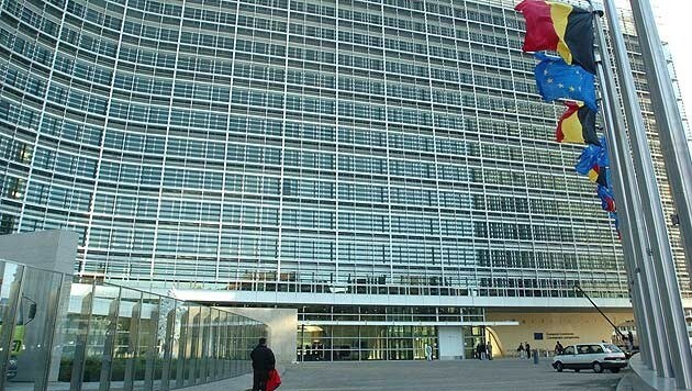 Das EU-Kommissionsgebäude in Brüssel (Bild: Herwig Vergult/EPA/picturedesk.com)