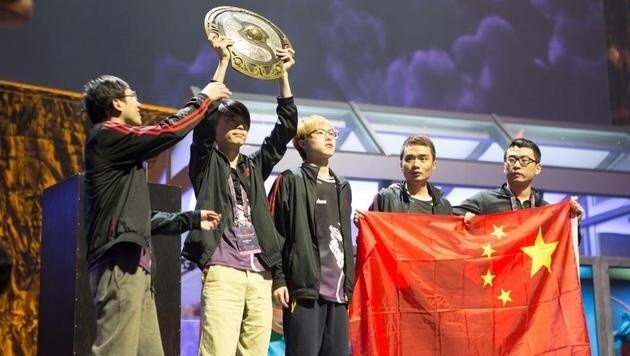Das chinesische Gewinner-Team darf sich über knapp 3,7 Millionen Euro Preisgeld freuen. (Bild: twitter.com/dota2)