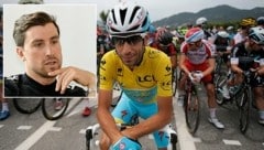 Bernhard Eisel (kl. Bild) erklärt das Phänomen Vincenzo Nibali. (Bild: AP, APA/Herbert Neubauer)