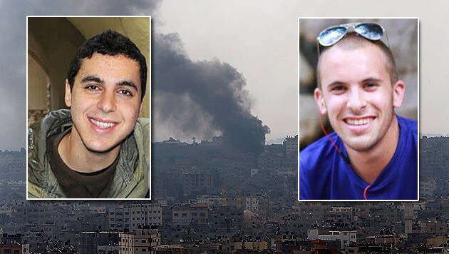 Die US-Bürger Sean Carmeli und Max Steinberg starben als Soldaten für Israel im Gazastreifen. (Bild: AP)