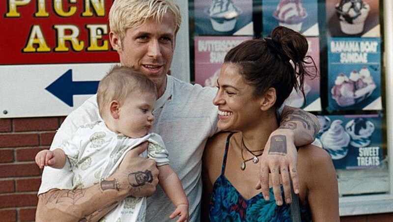 Verliebten sich am Set von „The Place Beyond the Pines“: Ryan Gosling und Eva Mendes  (Bild: AP)