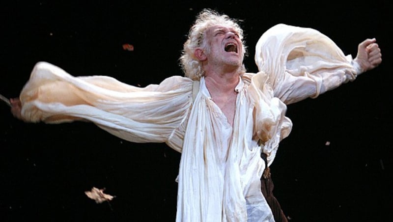 Gert Voss als Lear, König von Britannien in "König Lear" 2007 im Wiener Burgtheater. (Bild: APA/HANS KLAUS TECHT)