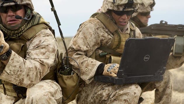 Gedacht sind Dells Extremrechner unter anderem für den Einsatz beim Militär. (Bild: Dell)