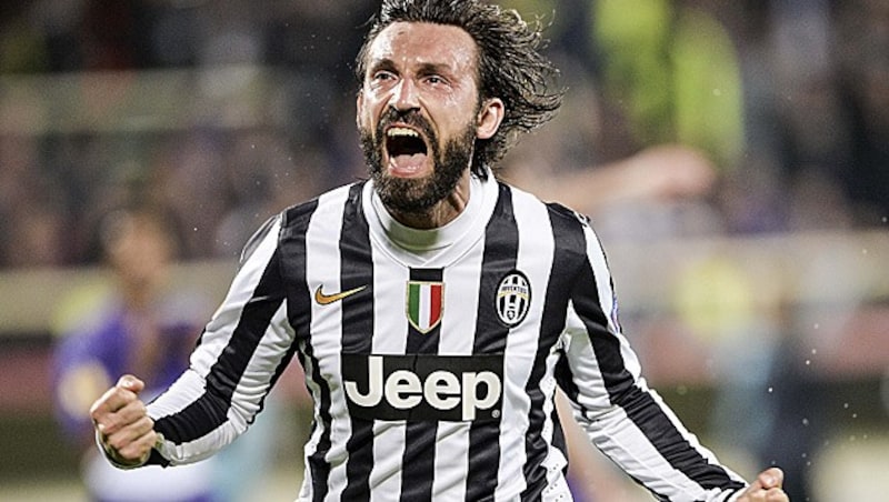 Andrea Pirlo in Juventus kit (Bild: AP)