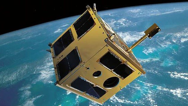 Der Betrieb der ersten beiden Austro-Satelliten (im Bild TUGSAT-1) ist in Gefahr. (Bild: TU Graz)