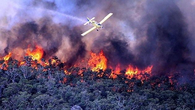 (Bild: APA/EPA/Country Fire Authority)