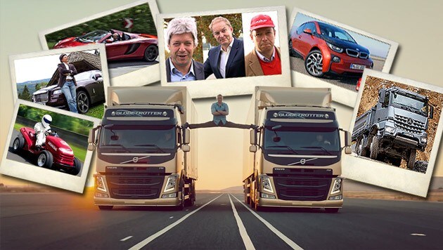(Bild: Stephan Schätzl, Daimler, Johannes Boehm, Honda, Volvo, krone.tv)