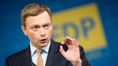 Der deutsche Finanzminister Christian Lindner (Bild: APA/dpa/Kay Nietfeld)