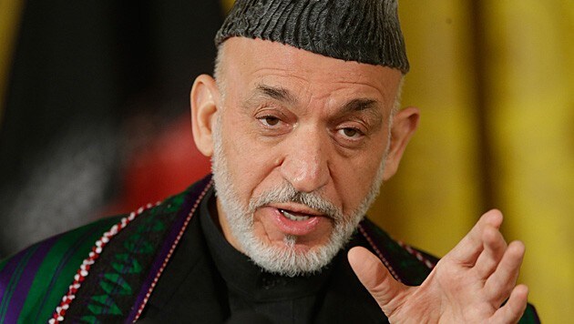 Hamid Karzai (Bild: AP)