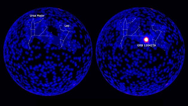 (Bild: NASA/DOE/Fermi LAT Collaboration)