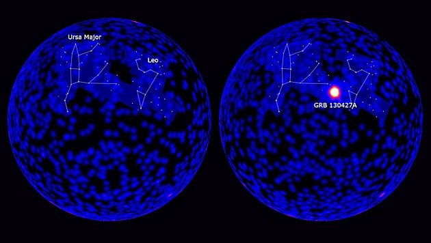 (Bild: NASA/DOE/Fermi LAT Collaboration)