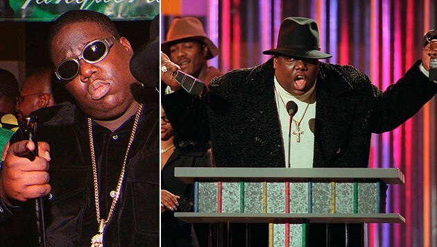 Eine unvergessene Legendes Hip-Hop: The Notorious B.I.G. (Bild: AP)