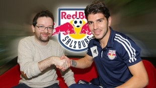 krone.at-Redakteur Hannes Maierhofer und Jonatan Soriano 