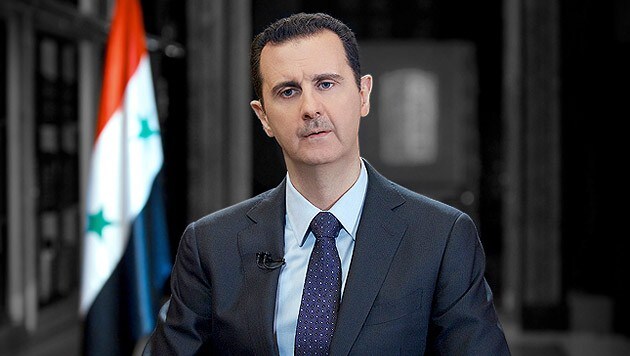 Syriens Präsident Bashar al-Assad (Bild: EPA, krone.at-Grafik)