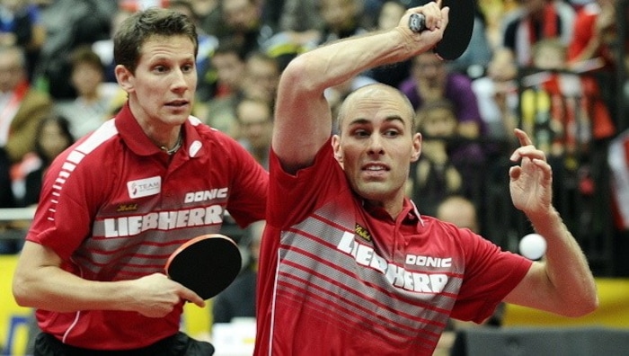 Robert Gardos (li.) und Daniel Habesohn