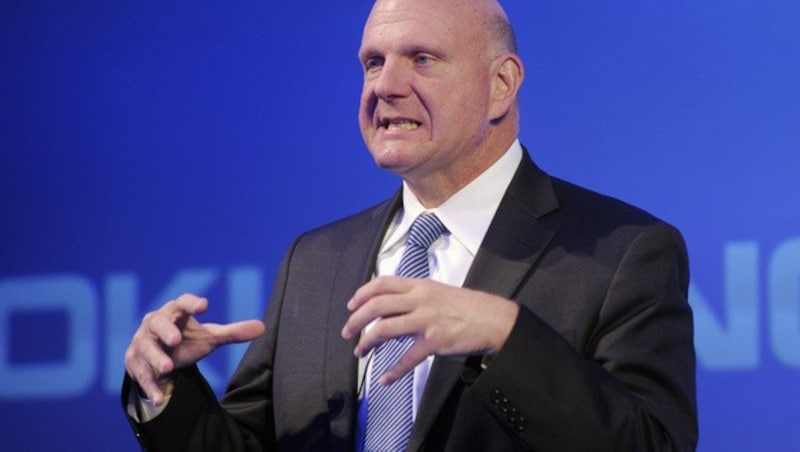 Kein ausgewiesener Linux-Fan: Ex-Microsoft-Chef Steve Ballmer (Bild: AP)