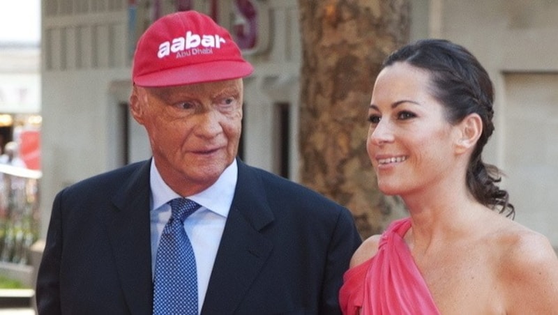 Birgit Lauda war 15 Jahre mit Niki liiert und spendete ihm eine lebensrettende Niere. (Bild: EPA)