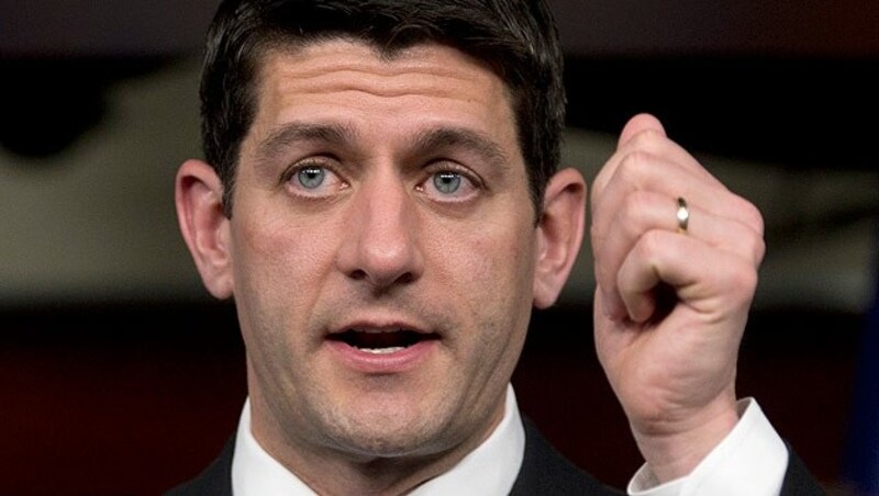 Paul Ryan, Präsident des Repräsentantenhauses (Bild: AP)