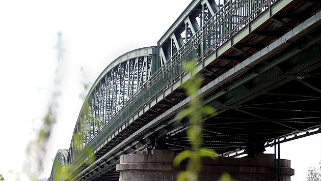 A bridge for pedestrians and cyclists only? The "Krone" does the fact check. (Bild: APA/HERBERT PFARRHOFER)