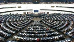 Die AfD hat die Gründung einer weiteren Rechtsaußenfraktion im Europaparlament (Bild) bekannt gegeben. (Bild: dpa/Rolf Haid)