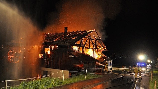 (Bild: Öffentlichkeitsarbeit Feuerwehrabschnitt Zell/Patrick Taxacher)