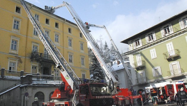 (Bild: APA/FF BAD GASTEIN)