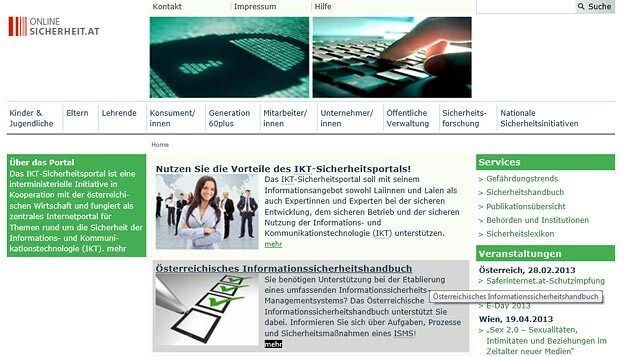 (Bild: Screenshot onlinesicherheit.gv.at)