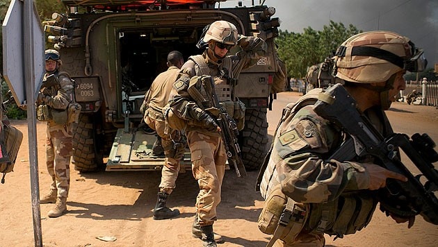 Soldaten in Mali (Symbolbild) (Bild: EPA)