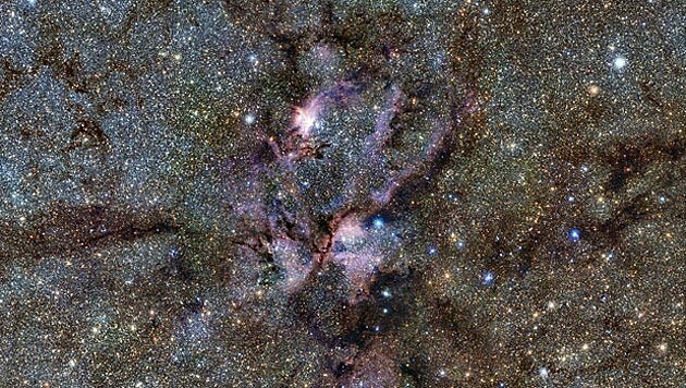 (Bild: ESO/VVV Survey/Digitized Sky Survey 2/D. Minniti)