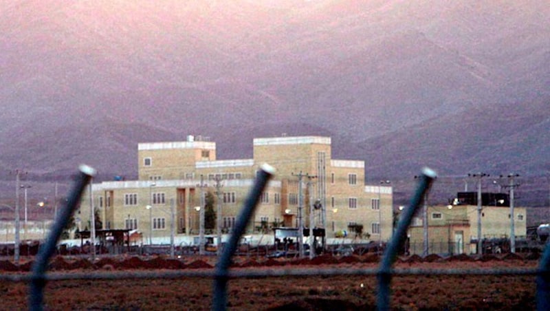 The Iranian nuclear facility in Natanz (Bild: EPA)