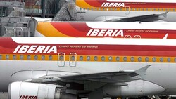 Iberia landet in Salzburg (Bild: EPA)