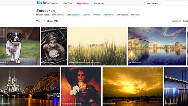 (Bild: Screenshot Flickr)