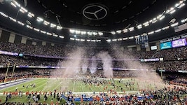 Zum achten Mal ist der Caesars Superdome in New Orleans Austragungsort des Superbowl. (Bild: EPA)