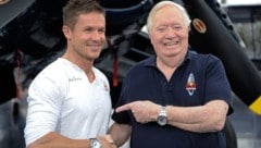 Baumgartner mit Vorbild Pilot Joe Kittinger