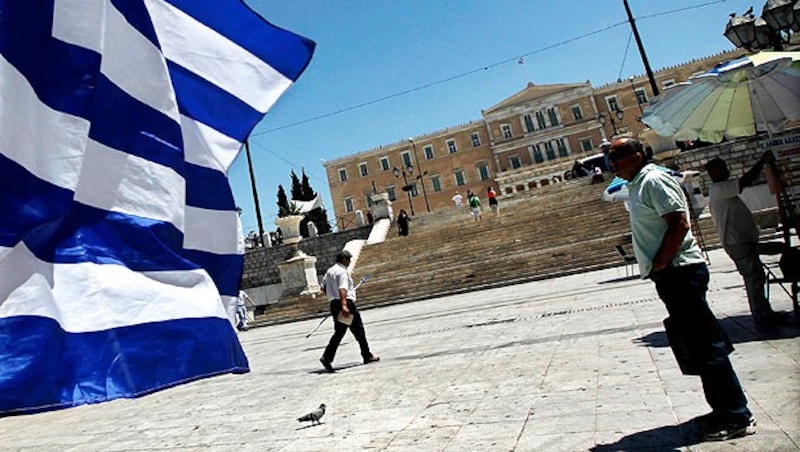 Parlament in Athen (Archivbild) (Bild: EPA)